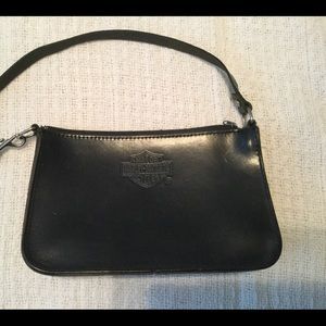 Leather Harley purse